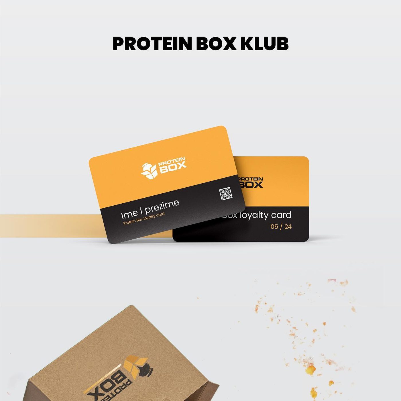 Protein Box klub — loyalty kartica
