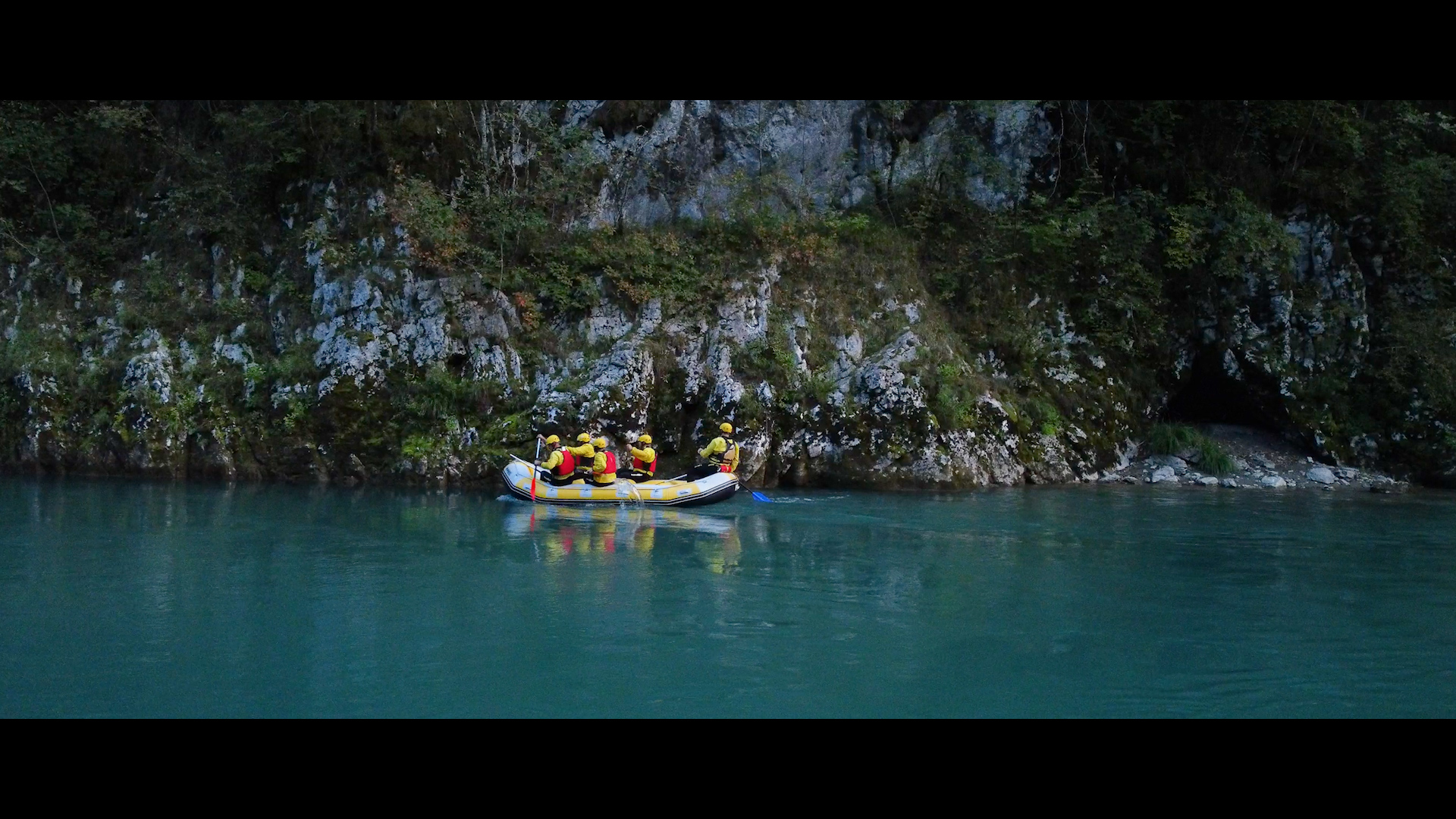 Kadar iz vazduha — rafting