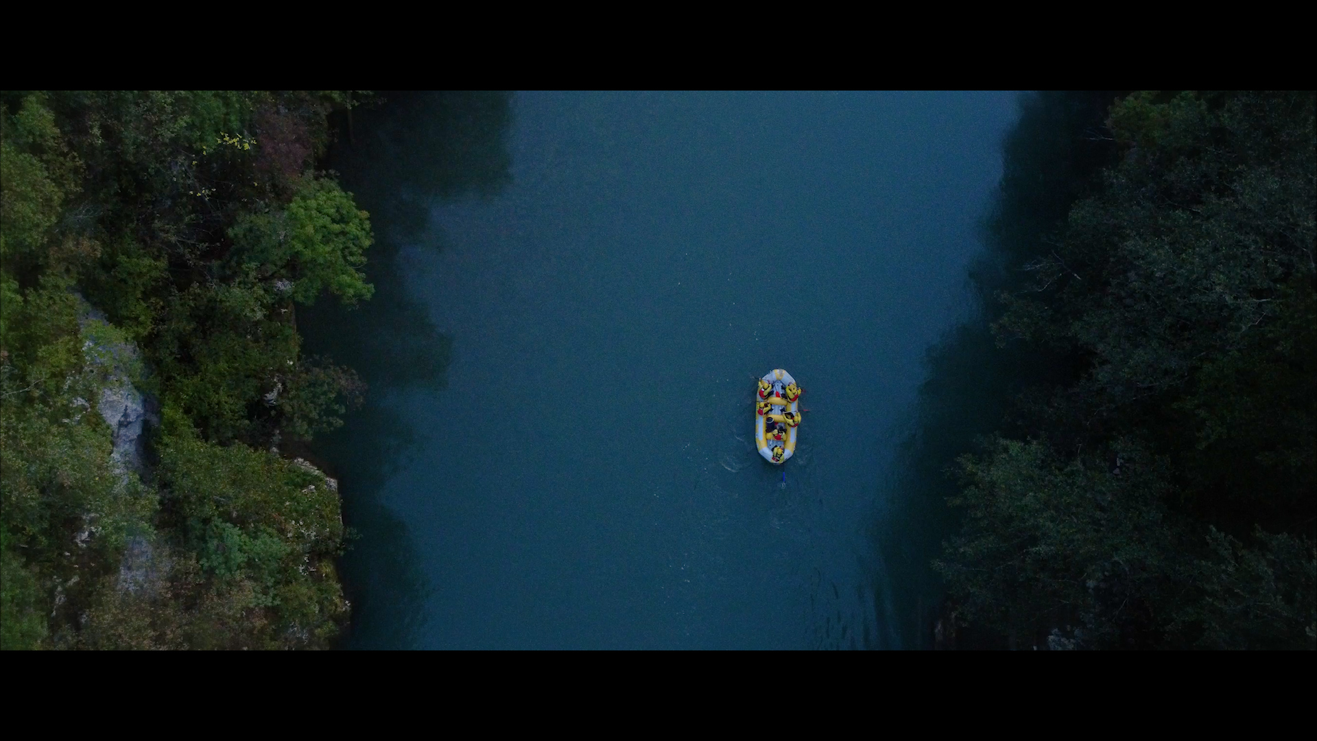 Kadar iz vazduha — rafting kroz kanjon